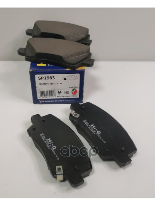 Колодки передние SANGSIN BRAKE SP1983